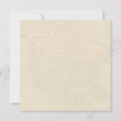 靴屋のラッキーフライト 招待状 (裏面)