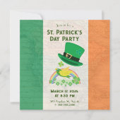 靴屋のラッキーフライト 招待状 (正面)