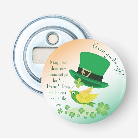 靴屋のラッキーフライト 栓抜き (正面)