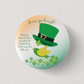 靴屋のラッキーフライト 缶バッジ (正面)