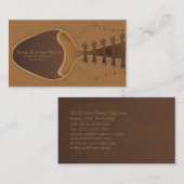 靴屋の店ビジネス名刺 名刺 (正面/裏面)