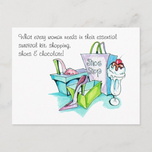 靴屋ギフト ポストカード (正面)