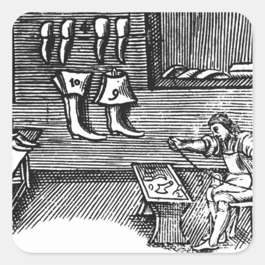 靴屋 スクエアシール (正面)