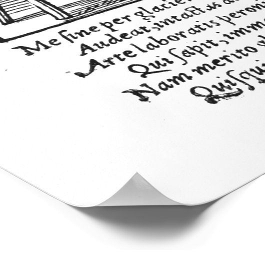 靴屋 ポスター (角)