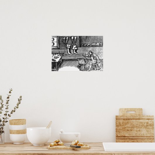 靴屋 ポスター (キッチン)