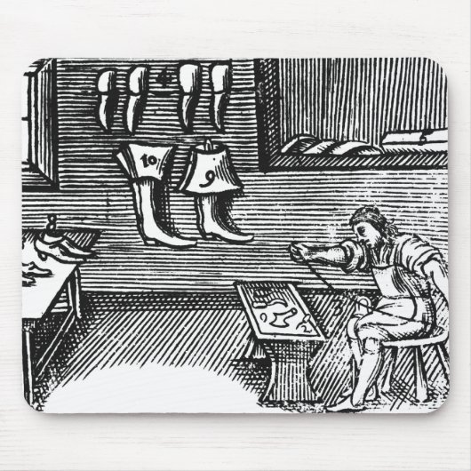 靴屋 マウスパッド (正面)