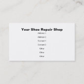 靴屋 名刺 (裏面)