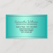 靴屋 名刺 (裏面)