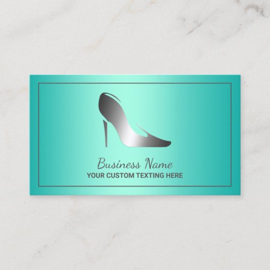 靴屋 名刺 (正面)