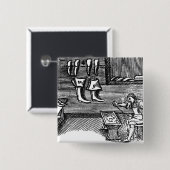 靴屋 缶バッジ (正面&裏面)