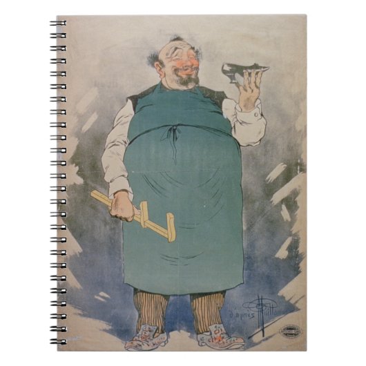 靴屋(色のlitho) ノートブック (正面)