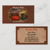 靴屋-靴屋の生命 名刺 (正面/裏面)