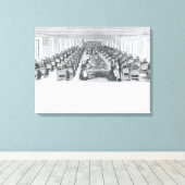 靴工場 キャンバスプリント (インサイチュ (ウッドフロア))