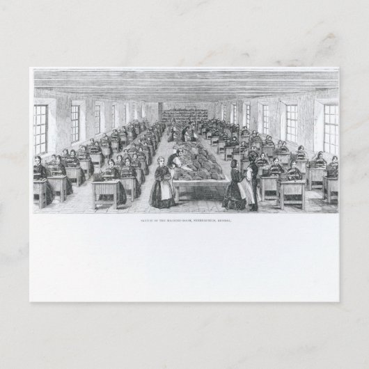 靴工場 ポストカード (正面)