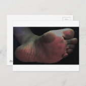 靴底をなめる ポストカード (正面/裏面)