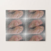 靴底 ジグソーパズル (横)