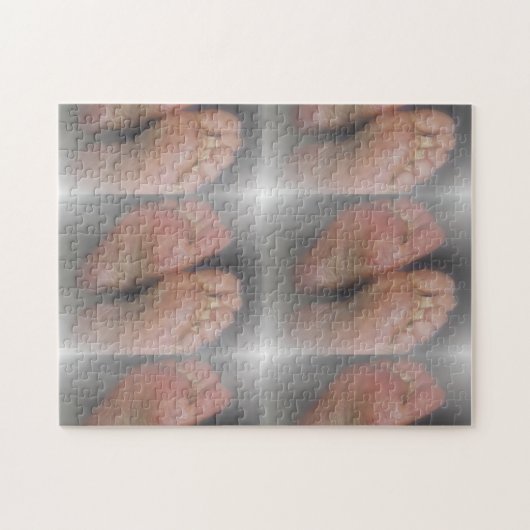 靴底 ジグソーパズル (横)