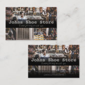 靴店販売名刺 名刺 (正面/裏面)