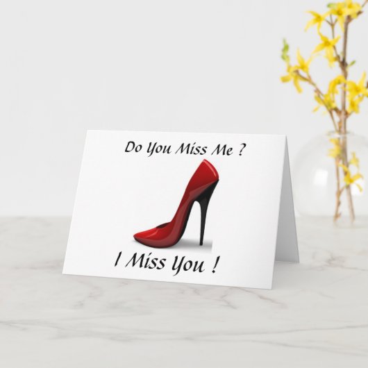 靴恋しく思君 カード (黄色い花)