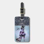 靴愛モノグラム ラゲッジタグ (正面縦)