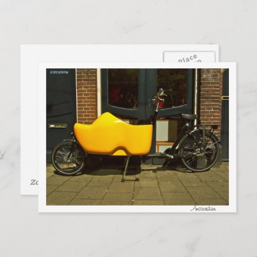 靴用自転車 – はがき (正面/裏面)