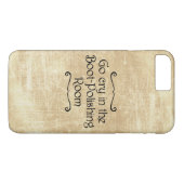 靴磨き室で泣き叫ぶ Case-Mate iPhoneケース (裏面(横))