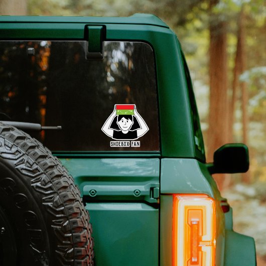 靴箱ファミリービニールカー窓シール – 男性 シール