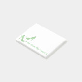 靴適合は私それがポスト・イットほしいと思えば ポストイット (アングル)