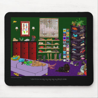 靴部屋のマウスパッド マウスパッド