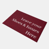 靴離れと玄関の問題おもしろい ドアマット (アングル)