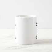 靴魅力的収集可能な漫画ロおもしろいゴ コーヒーマグカップ (中央)