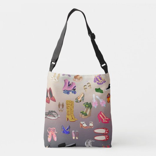 靴 クロスボディバッグ (裏面)