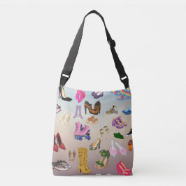 靴 クロスボディバッグ