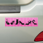 靴 バンパーステッカー (車上)