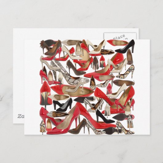 靴 ポストカード (正面/裏面)