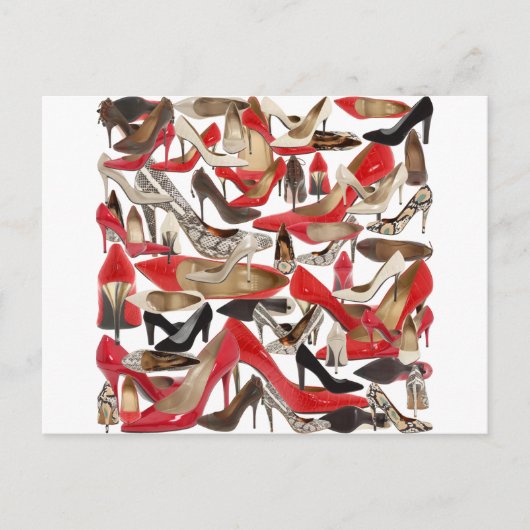 靴 ポストカード (正面)