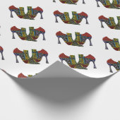 靴 ラッピングペーパー (角)