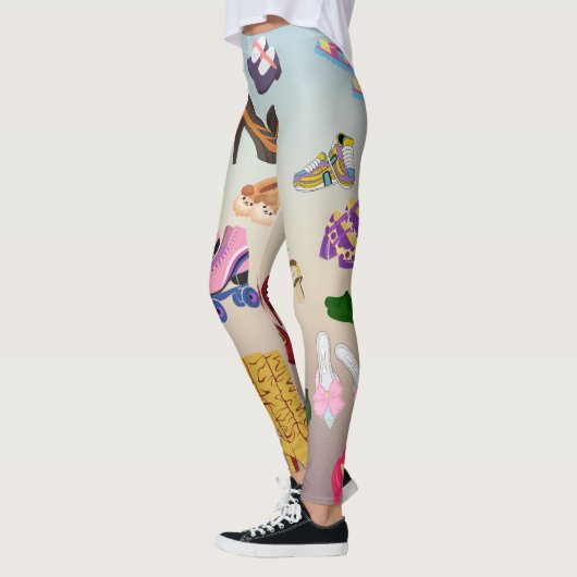 靴 レギンス (左)