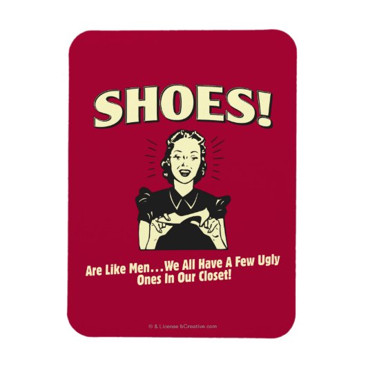 靴：男性に似ている マグネット (縦)