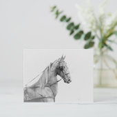 鞍付きハーネ素晴らしス ポストカード (スタンド正面)