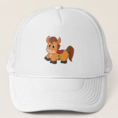 鞍付き馬 キャップ (正面)