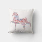 鞍状枕 クッション (正面)