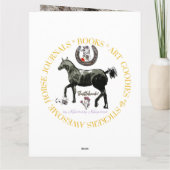 鞍越しの景色 カード (裏面)