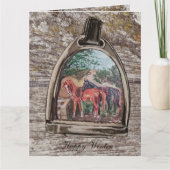 鞍越しの景色 カード (正面)