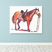 鞍馬 キャンバスプリント (インサイチュ (ウッドフロア))