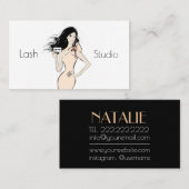 鞭のスタジオ 名刺 (正面/裏面)