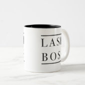 鞭のボスのマグ ツートーンマグカップ (正面右)