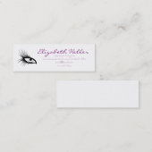 鞭の名刺 スキニー名刺 (正面/裏面)