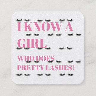 鞭の紹介カード スクエア名刺