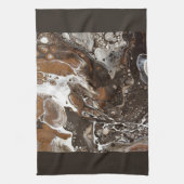 "鞭を持つcaféモカ人魚" キッチンタオル (縦)